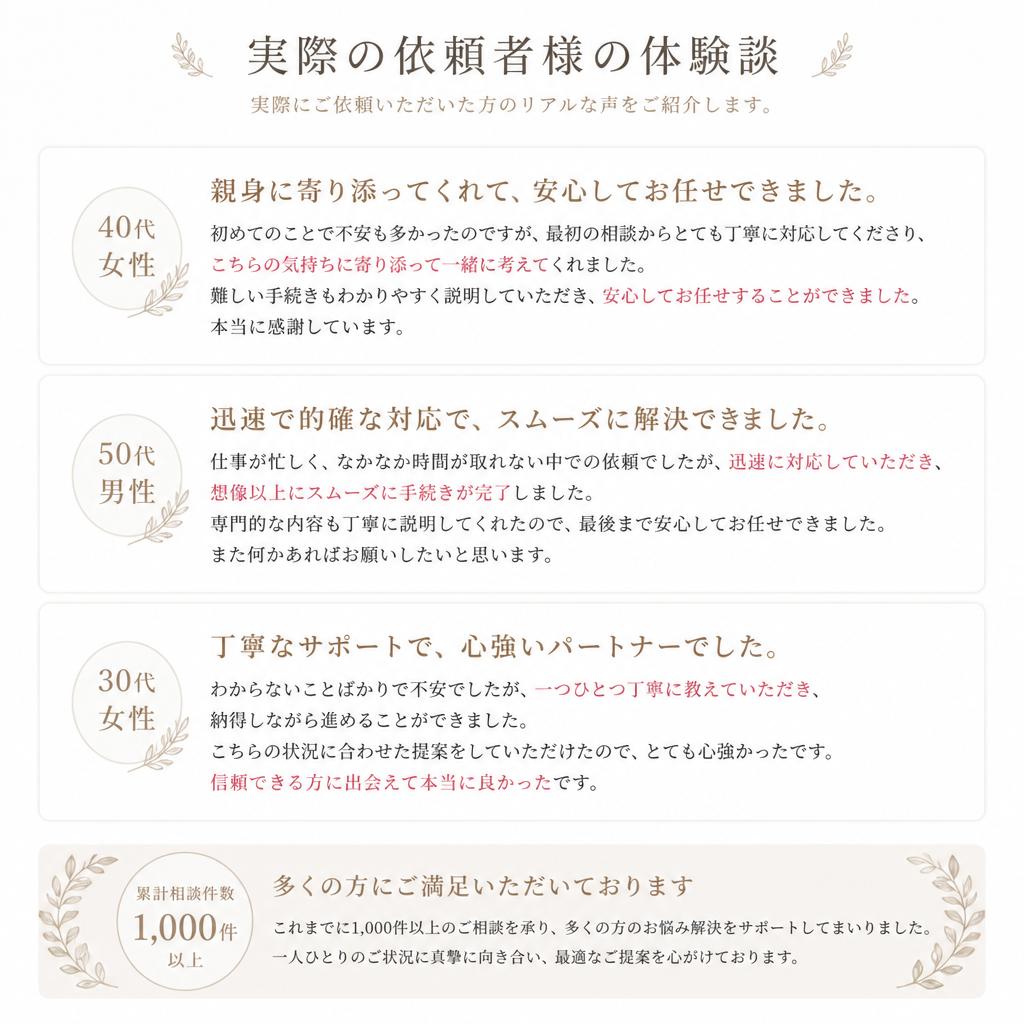 お客様の声