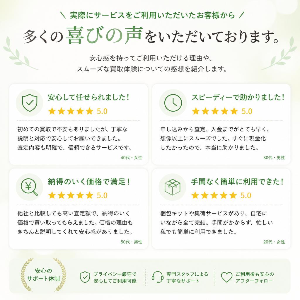お客様の声